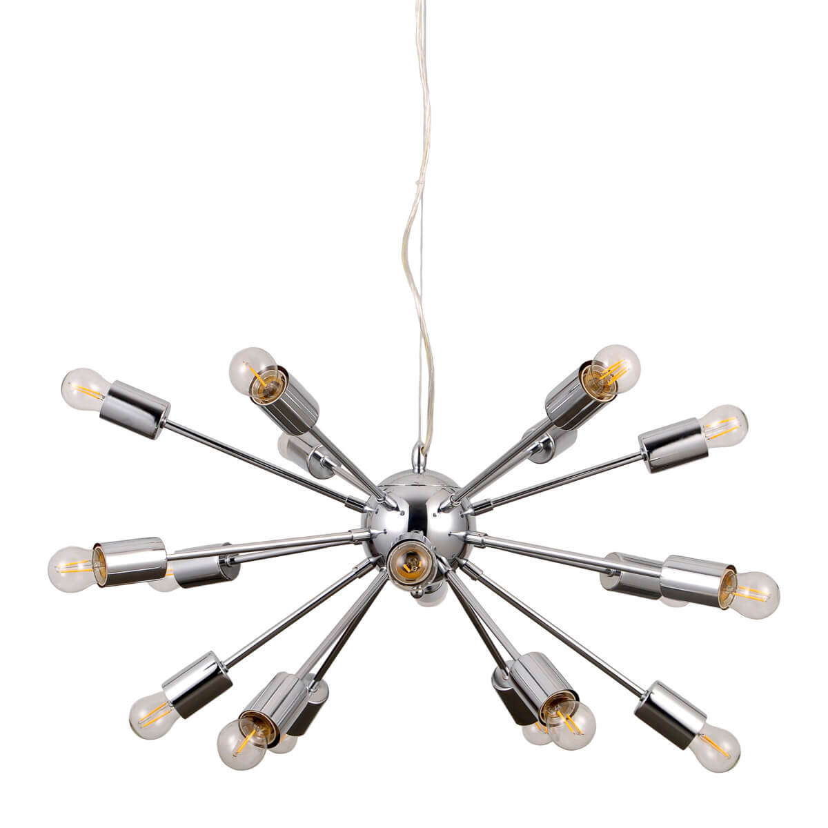Żyrandol Theo chromowana 18 x E27 x 40W wym:120x64x64cm Italux - 4