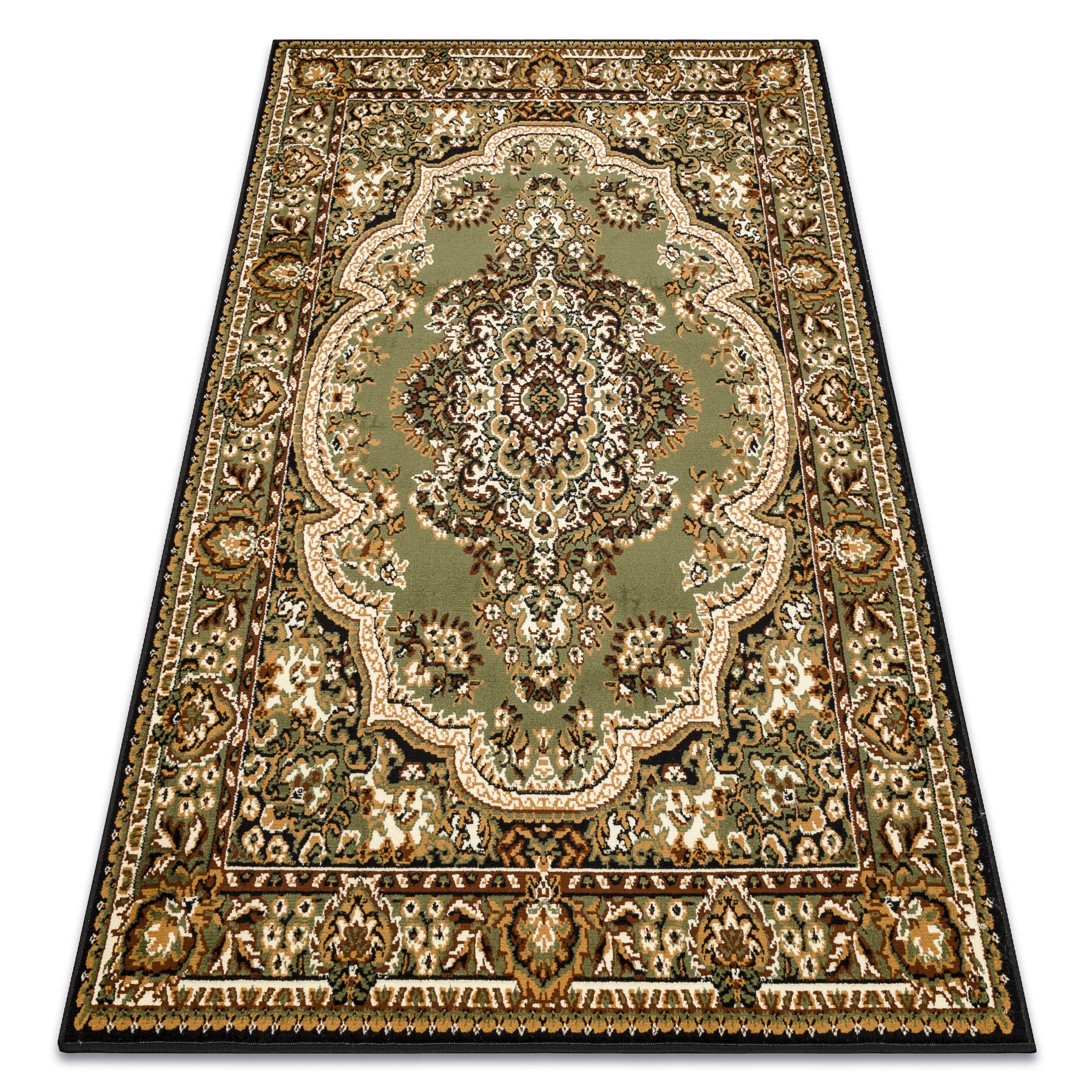 Dywan BCF Morad WIOSNA Ornament, klasyczny - oliwka zielony 240x340 cm