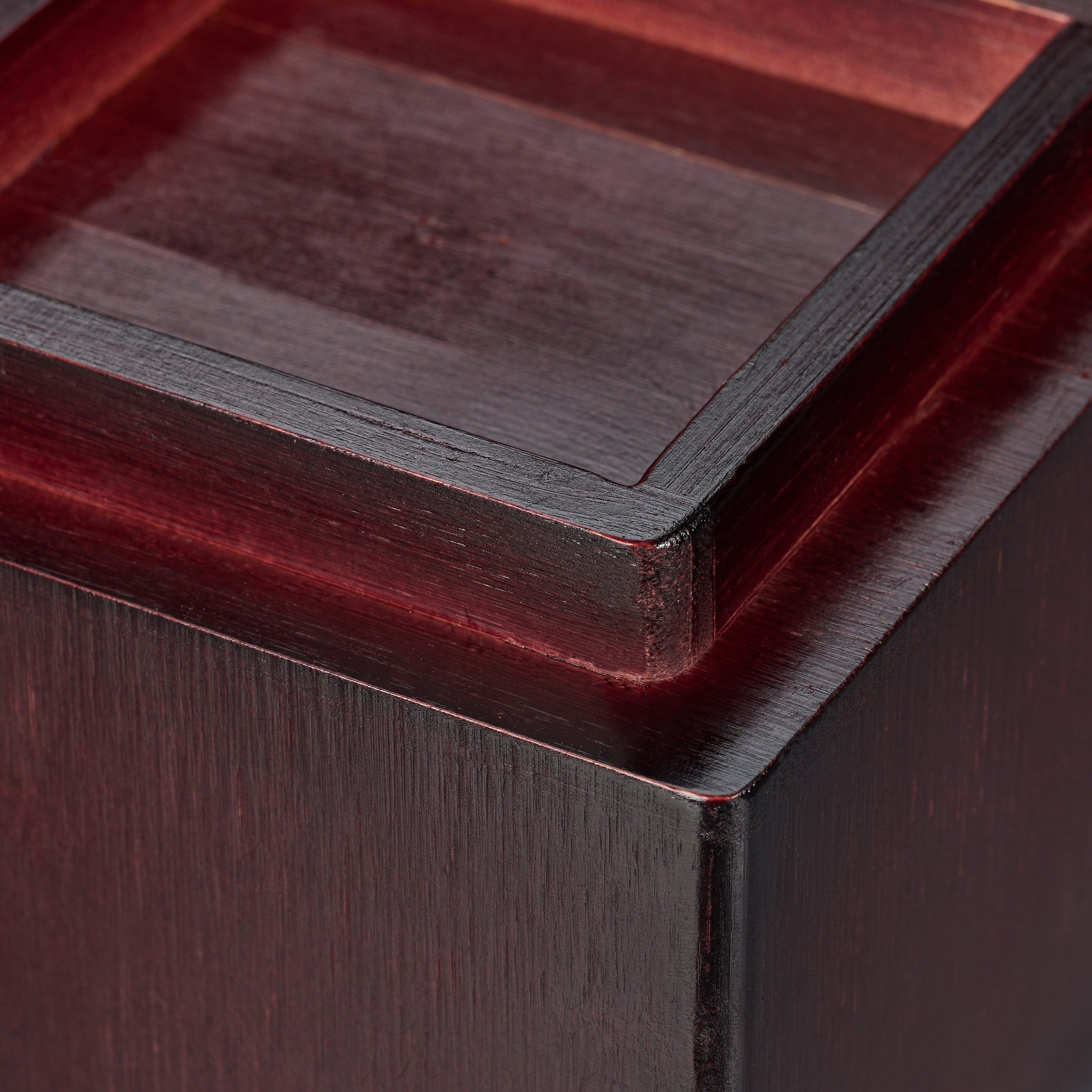 Rehausseurs de meuble en lot de 4, Élévateurs d’env. 8,5 cm, tables, autres meubles, 10x11,5x11,5 cm, marron, Relaxdays - 6