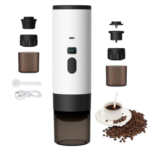Cafetière expresso portable 3 en 1 USB pour bureau, camping, voiture, voyage, avec support et sac de rangement | Leroy Merlin