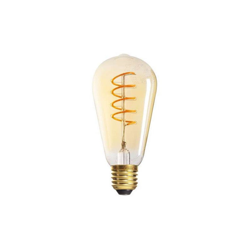 Ampoule LED Vintage ST64 7W Blanc Très Chaud – Culot E27, Style Industriel Et Lumière Cosy