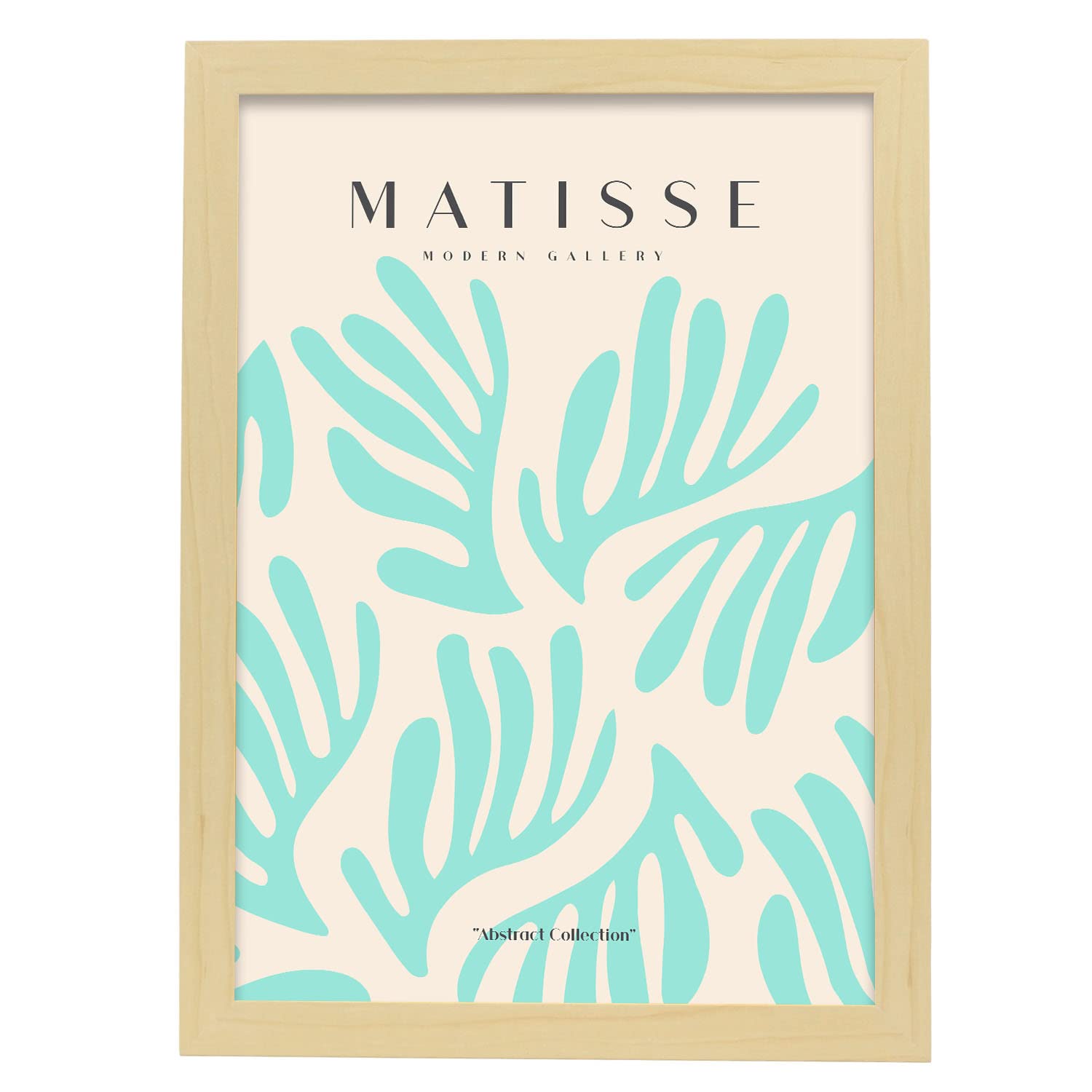 Nacnic póster de colección matisse fauvismo 56 ilustraciones en estilo exhibición de arte a todo color para la tamaño a3 con marco color madera