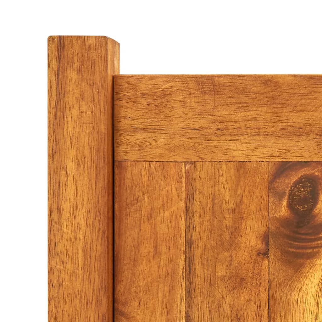 Jardinière，Pot de Fleurs Bois d'acacia 200x50x25 cm141682 - 4