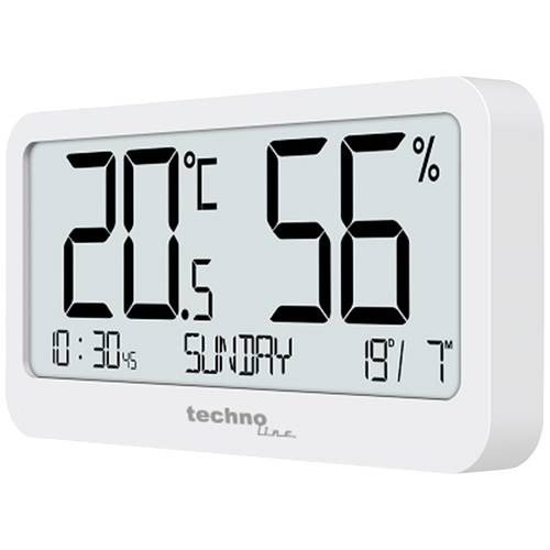 Techno Line Techno Line Thermo-Hygrometer WS9455 Thermo-hygromètre blanc WS9455 - 2
