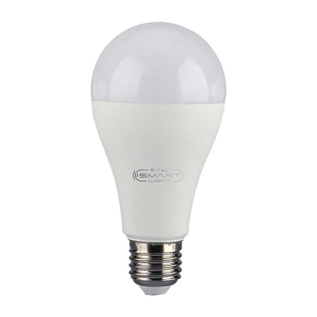 Beghelli Ampoule LED Smart Dom-e E27 14W RGB-CCT WiFi - Compatible Alexa, App Domotique