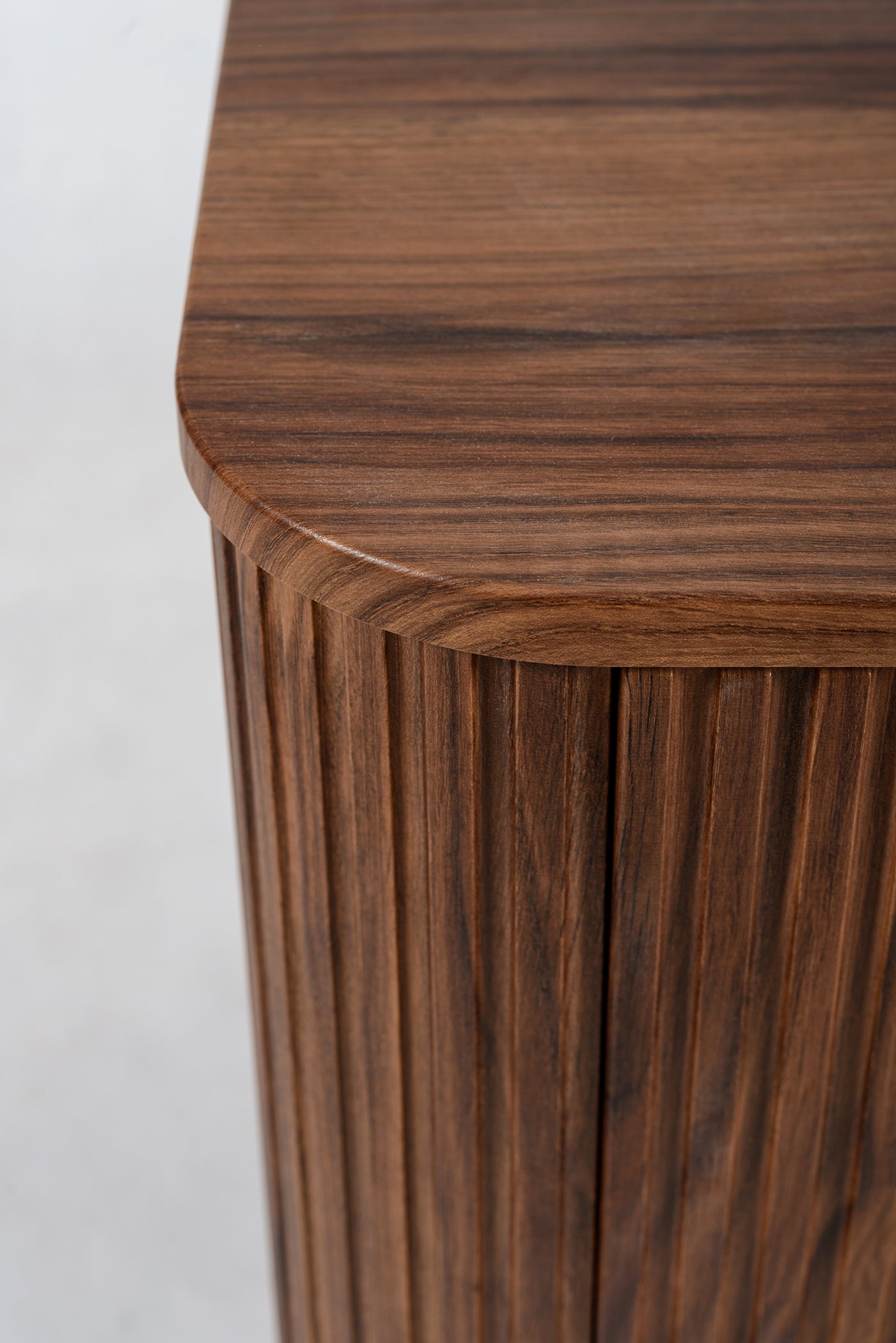 Meuble sous-vasque à suspendre GLAMOUR coloris noyer foncé 100 cm - 6