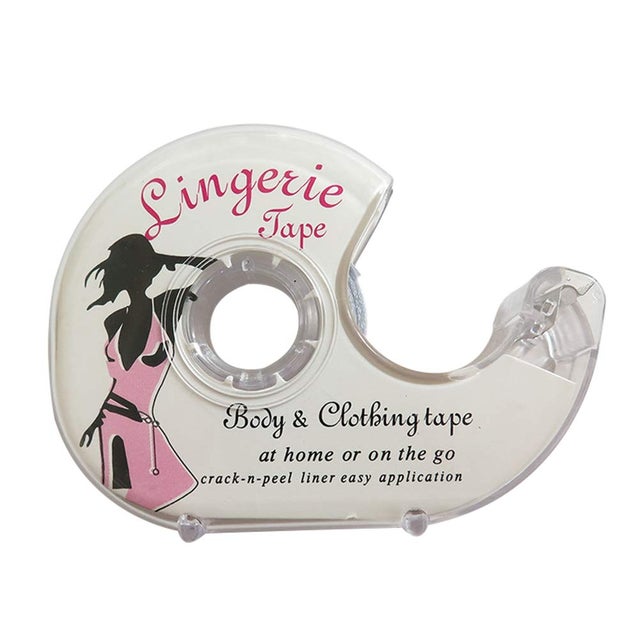 Ruban adhésif double face invisible et transparent pour vêtements, autocollant fixe pour robes de mariée, tenues de fête