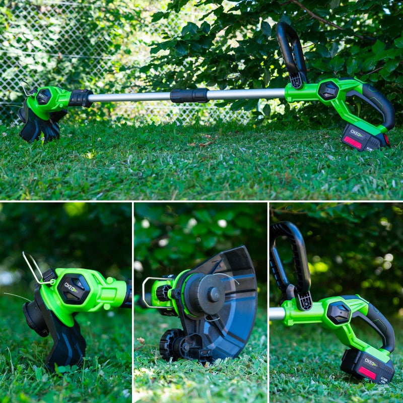 Packs d'outils de jardin 18V : Taille Haie / Coupe bordure / Souffleur avec chargeur et batterie 4Ah - 4