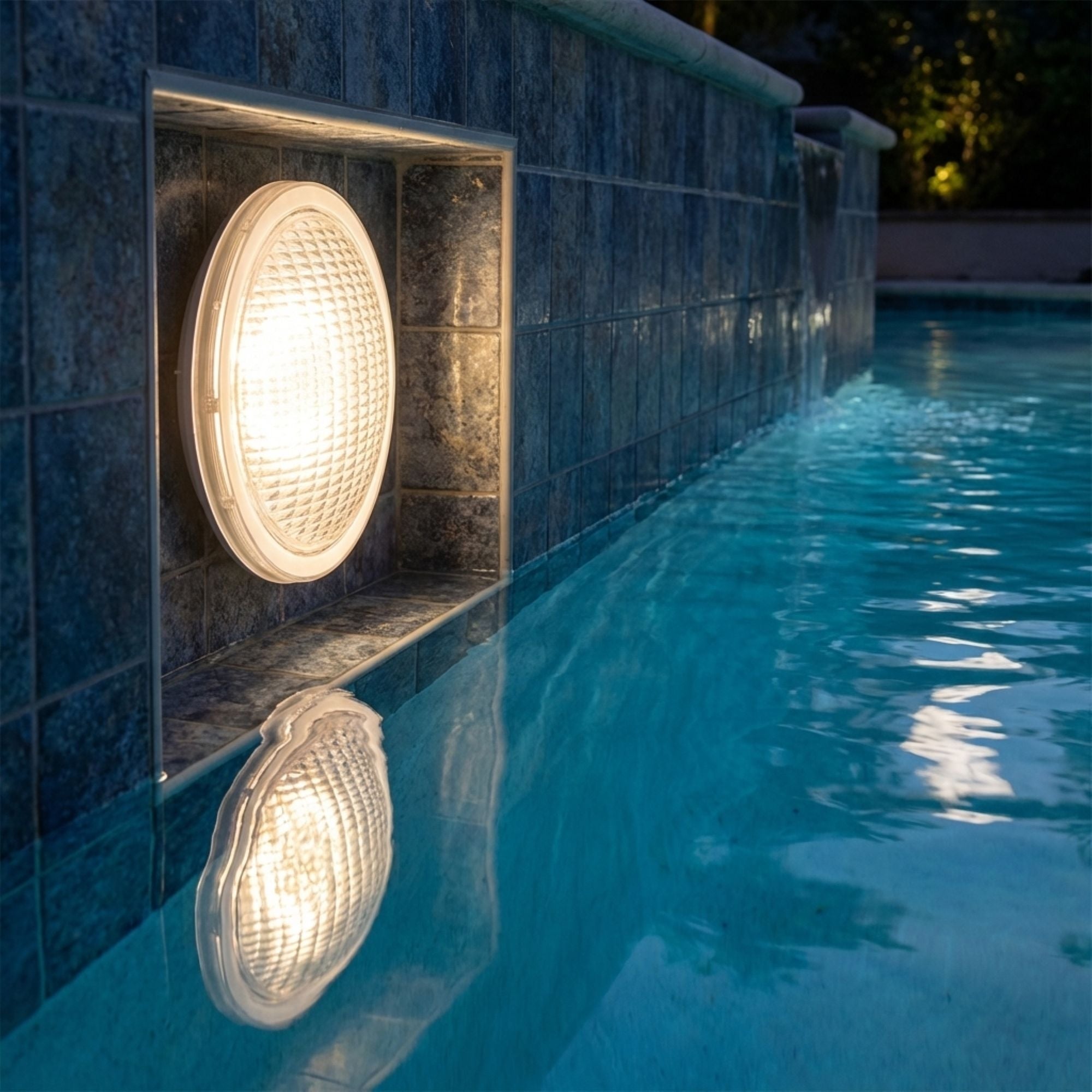 Lampadina LED per piscina PAR56 12V AC - 24W - IP68 - Bianco Caldo - 5