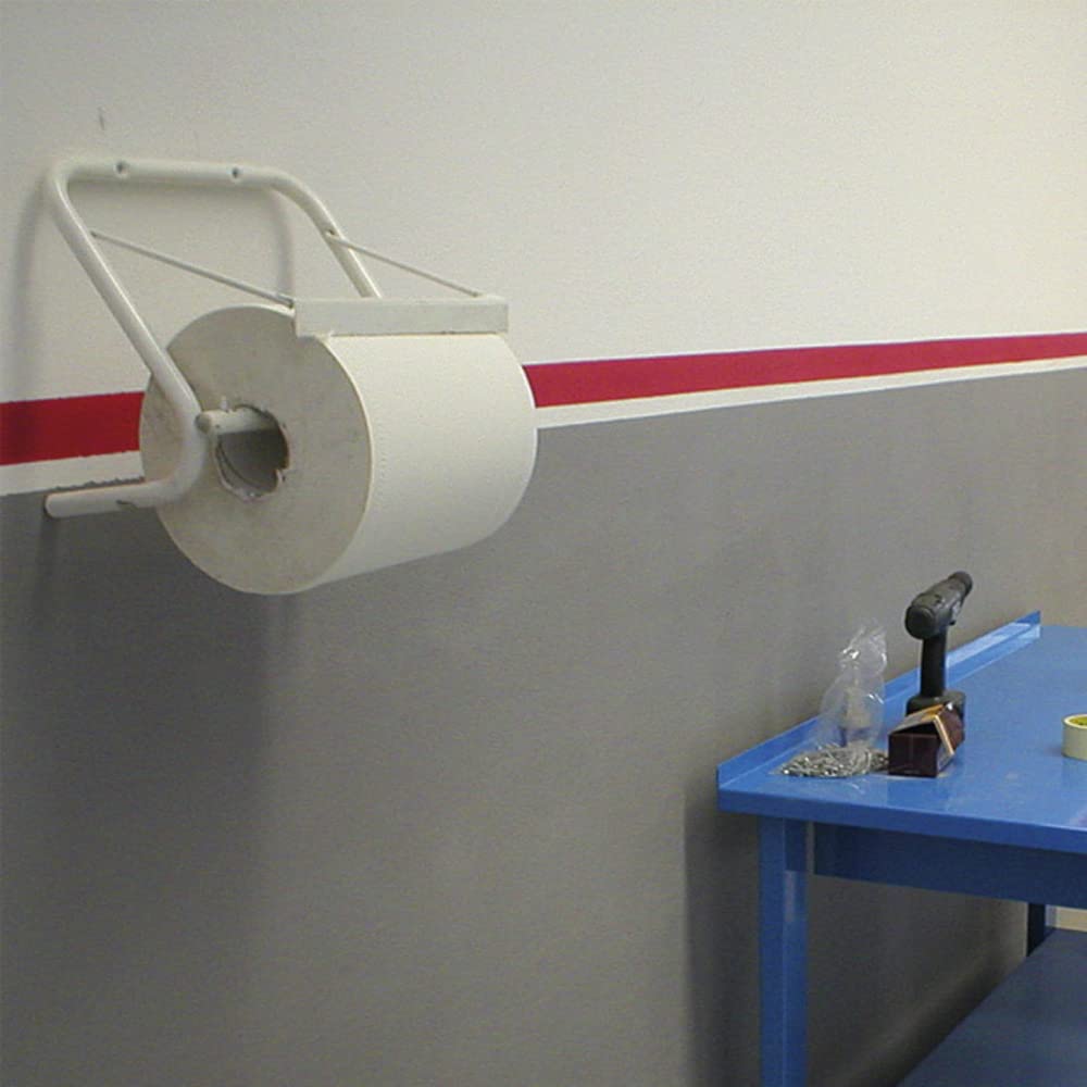 Verdelook Portarotolo a Parete Industriale Bianco 39x42 cm - 4
