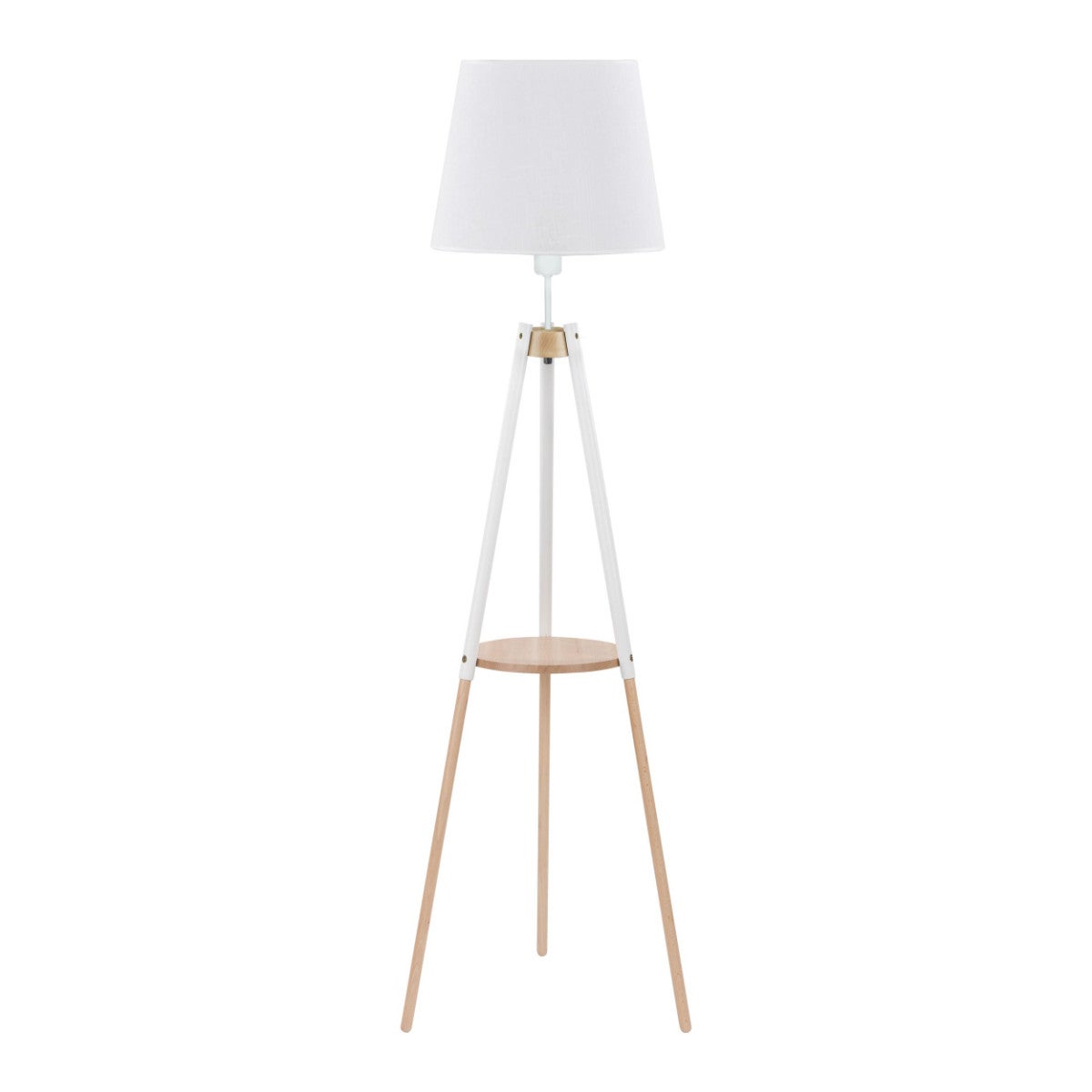 Lampa podłogowa stojąca Vaio biała 1xE27x15W wym: 156 x 43 x 49 cm metal TK Lighting
