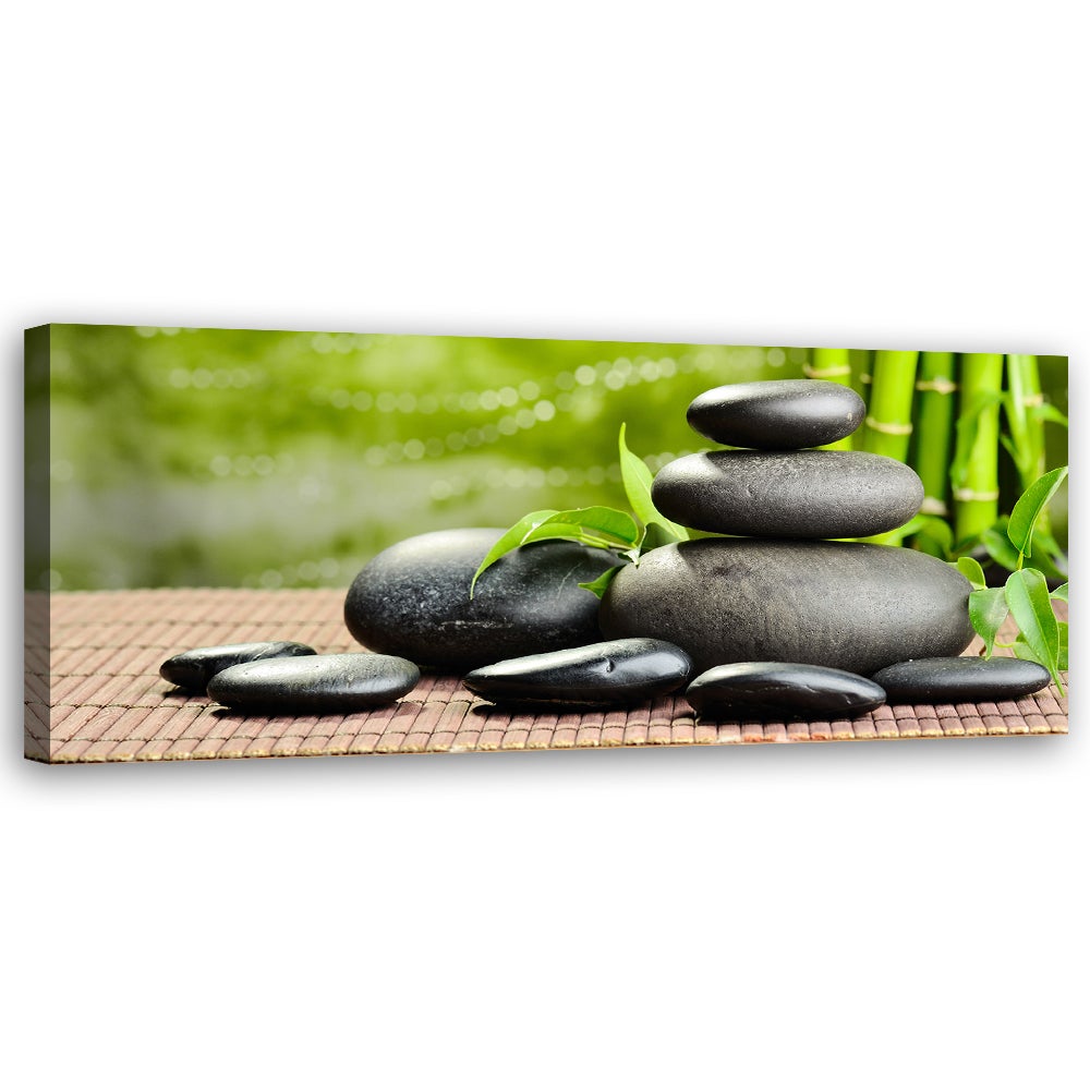 Obraz na płótnie, Kamienie Zen Spa 150x50