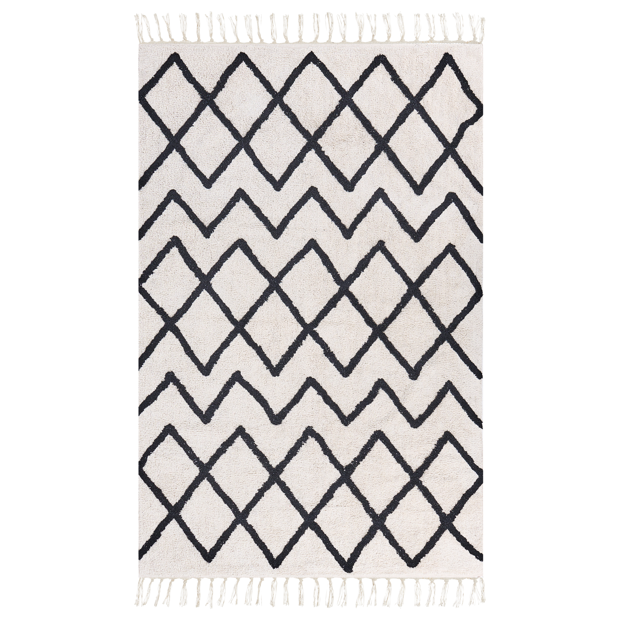 Covor ELDES Bej 160 x 230 cm Bumbac