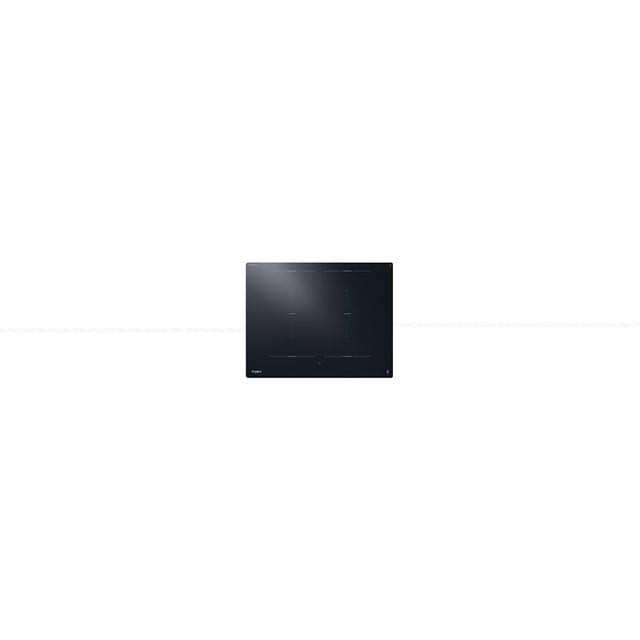 Plaque à induction Whirlpool WTX7019DCFF 65 cm noire 4 zones FlexiZone 7400 W