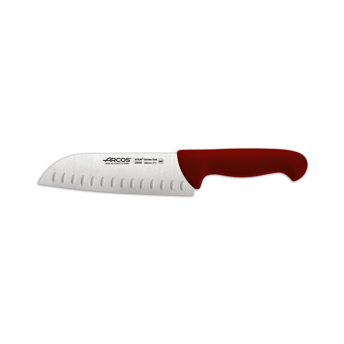 Arcos Rojo Cuchillo Santoku 2900 Hoja 180 Mm - Imagen 2