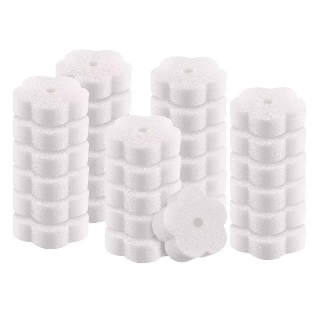 Gąbka absorbująca olej 100 sztuk, gąbka filtrująca do basenu, akcesoria czyszczące, pochłanianie oleju w basenach spa, odpowiednia do kuchni
