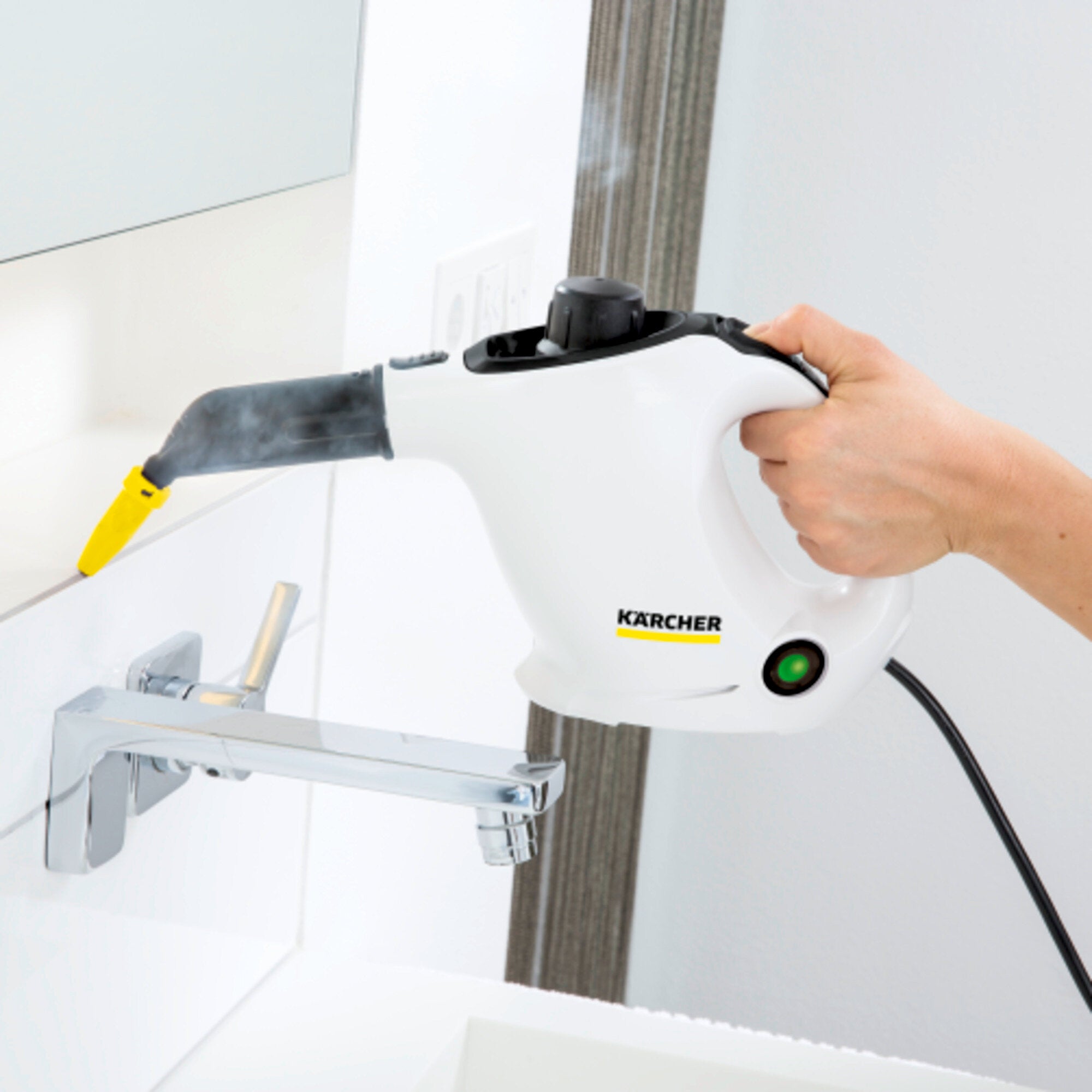 Kärcher SC 1 Máquina de limpeza a vapor 1200 W Preto, Branco - 3