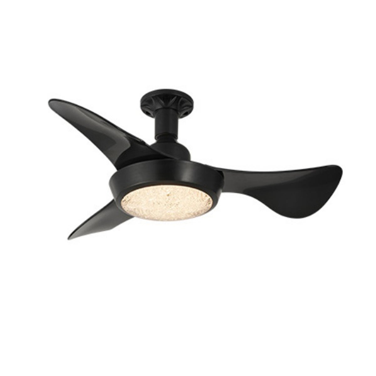 Bomclap ventilador de techo compacto, lámpara colgante con temporizador de tres velocidades, ventilador doméstico de abs: sencillo y duradero