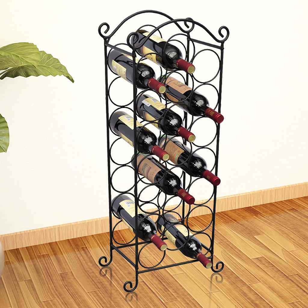 Portabottiglie da parete 3 pezzi, portabottiglie a spirale, espositore per bottiglie di vino rosso, per bar, ristorante, festa | Leroy Merlin