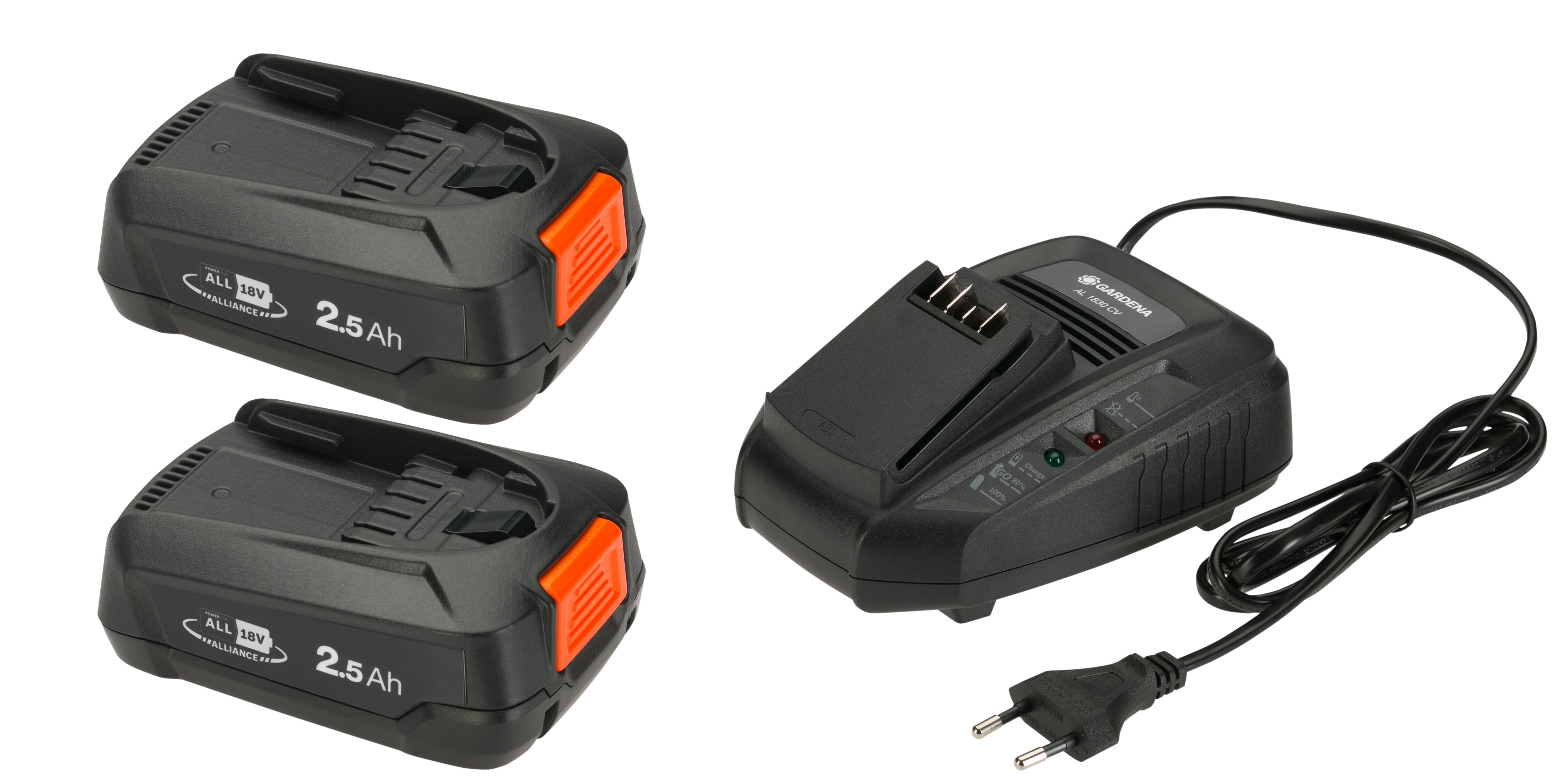 Pack batterie (2x4.0 Ah) + chargeur - MAKITA 191L77-9