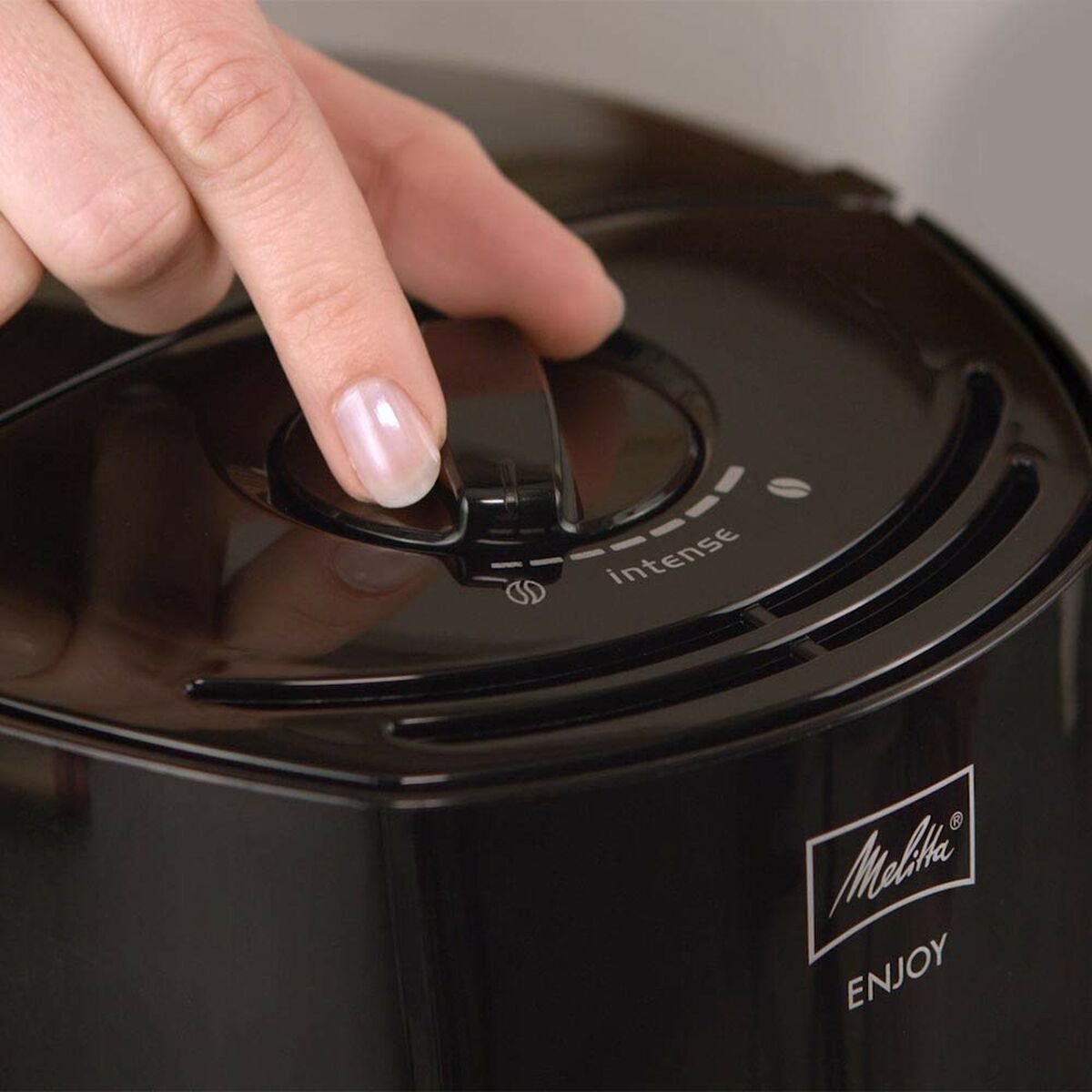 Cafetiere filtre - MELITTA - Enjoy II 1017-02 - 1000 W - 10/15 tasses - Noir - 8