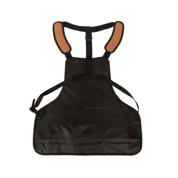 Taille étendue : 58 x 60 cm (café) Tablier de barbecue d'extérieur Tablier de rangement d'outils de jardin imperméable et résistant aux taches - 4