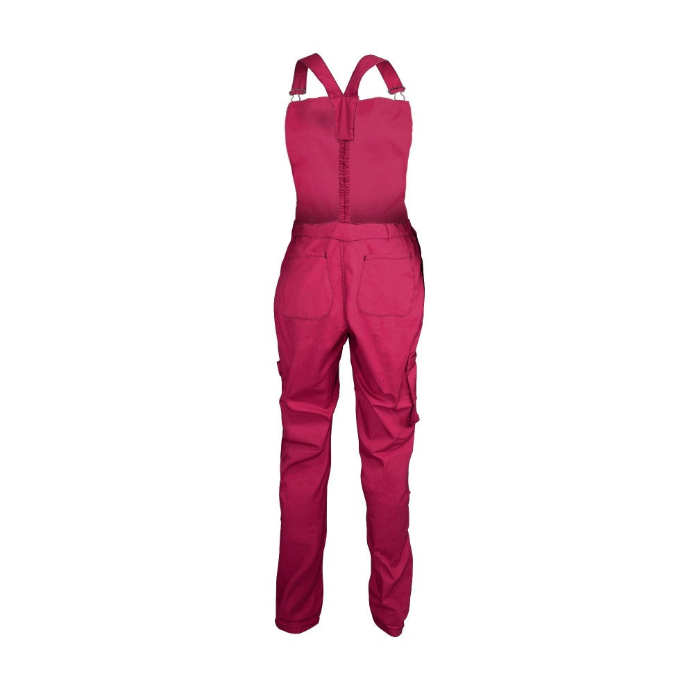 Salopette de Travail Femme Rose et Noir - Fashion Sécurité - Résistante, Confortable et Tendance - Bricolage et Jardinage - 42 - Taille 42 - 3