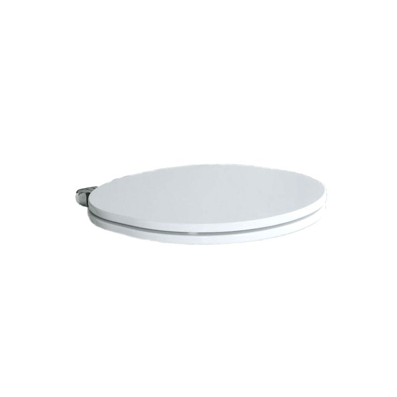 Asiento Elongado Para Inodoro Blanco Hueso