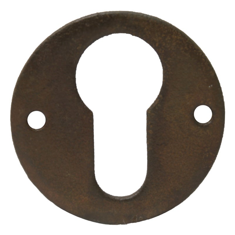 Rosace fer - Décor : Shérardisé patiné - Modèle : Clé L - BRIONNE - 3