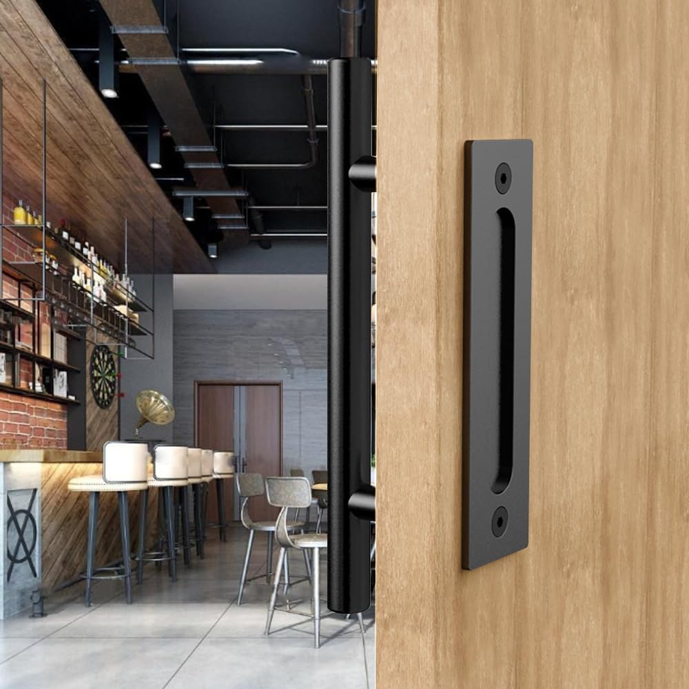 Manija de puerta de granero Manija de puerta corredera Manija de puerta de granero corredera 30cm - 5