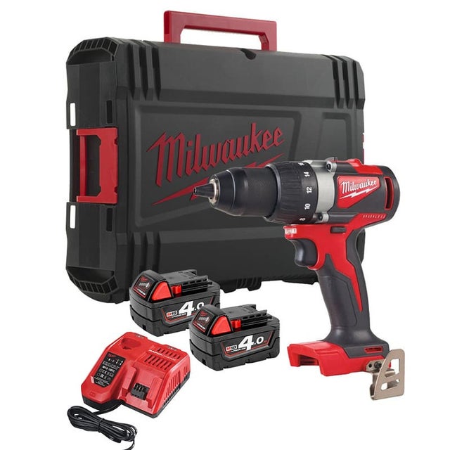 Perceuse visseuse 18V (2x4,0 Ah) M18 BLDD2-402X - MILWAUKEE 4933464559