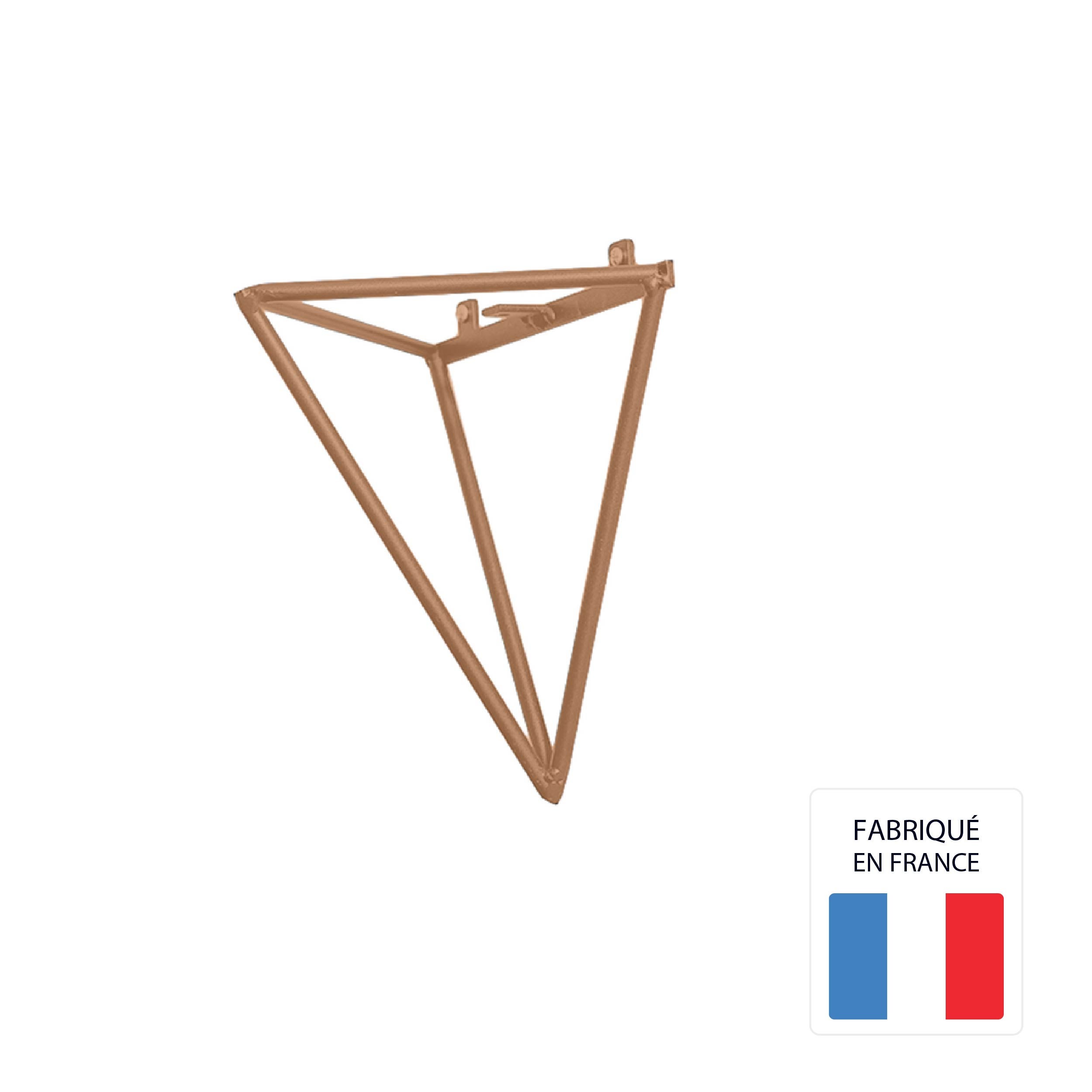 Triangle Argile Étagère triangle – Terre d'Argile mat - RAL 8003 | Leroy Merlin