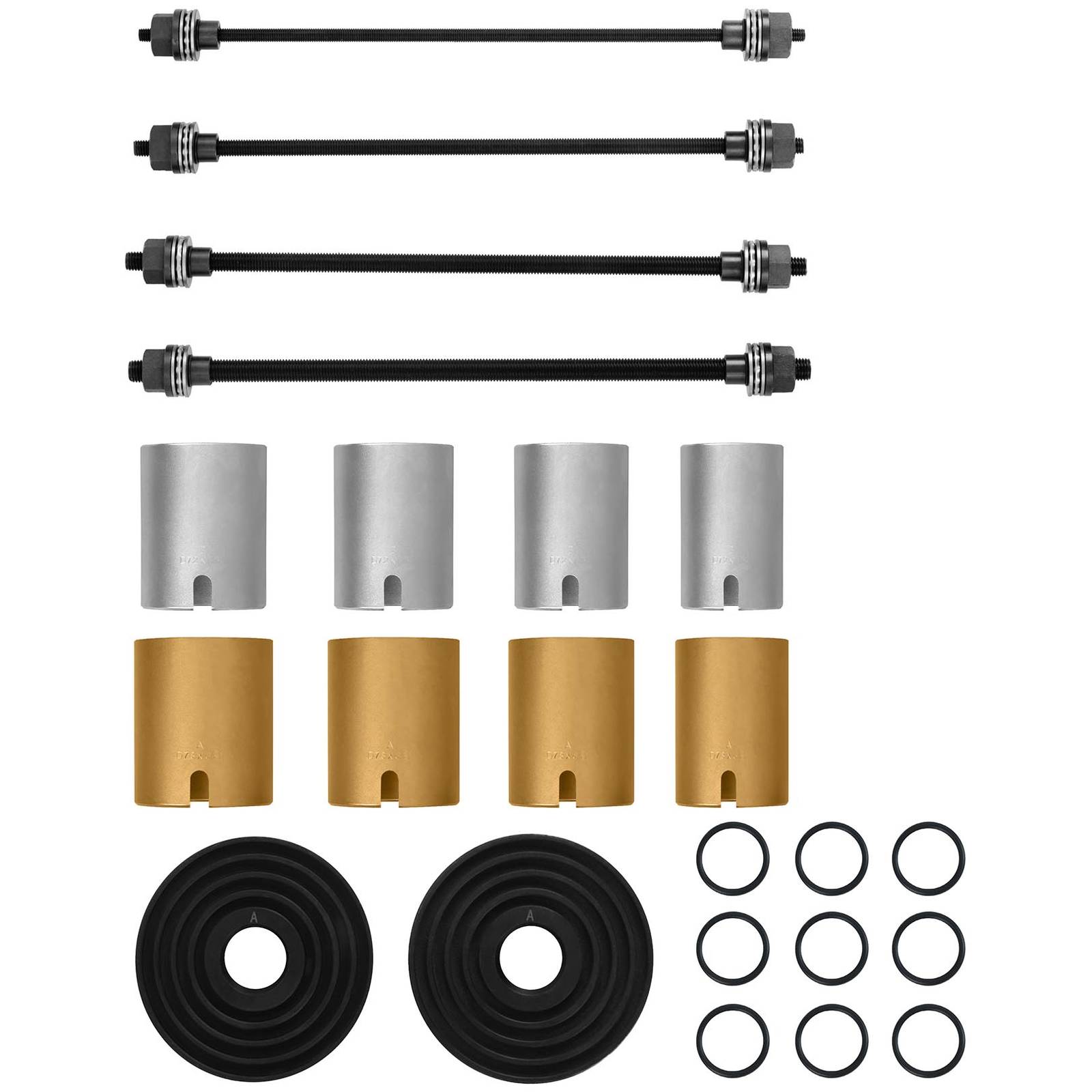 Set 8 Cuscinetti Lucidanti Per Auto In Microfibra - Pad Per Lucidatrice Da 12,7-15,2 Cm - 3