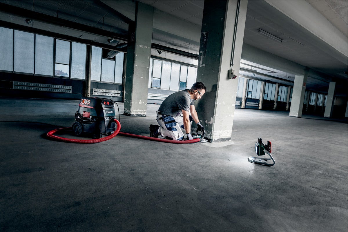 Ponceuse surfaceuse 1900W Ø125mm en coffret RSEV 19-125 RT - METABO 603825700 - 5