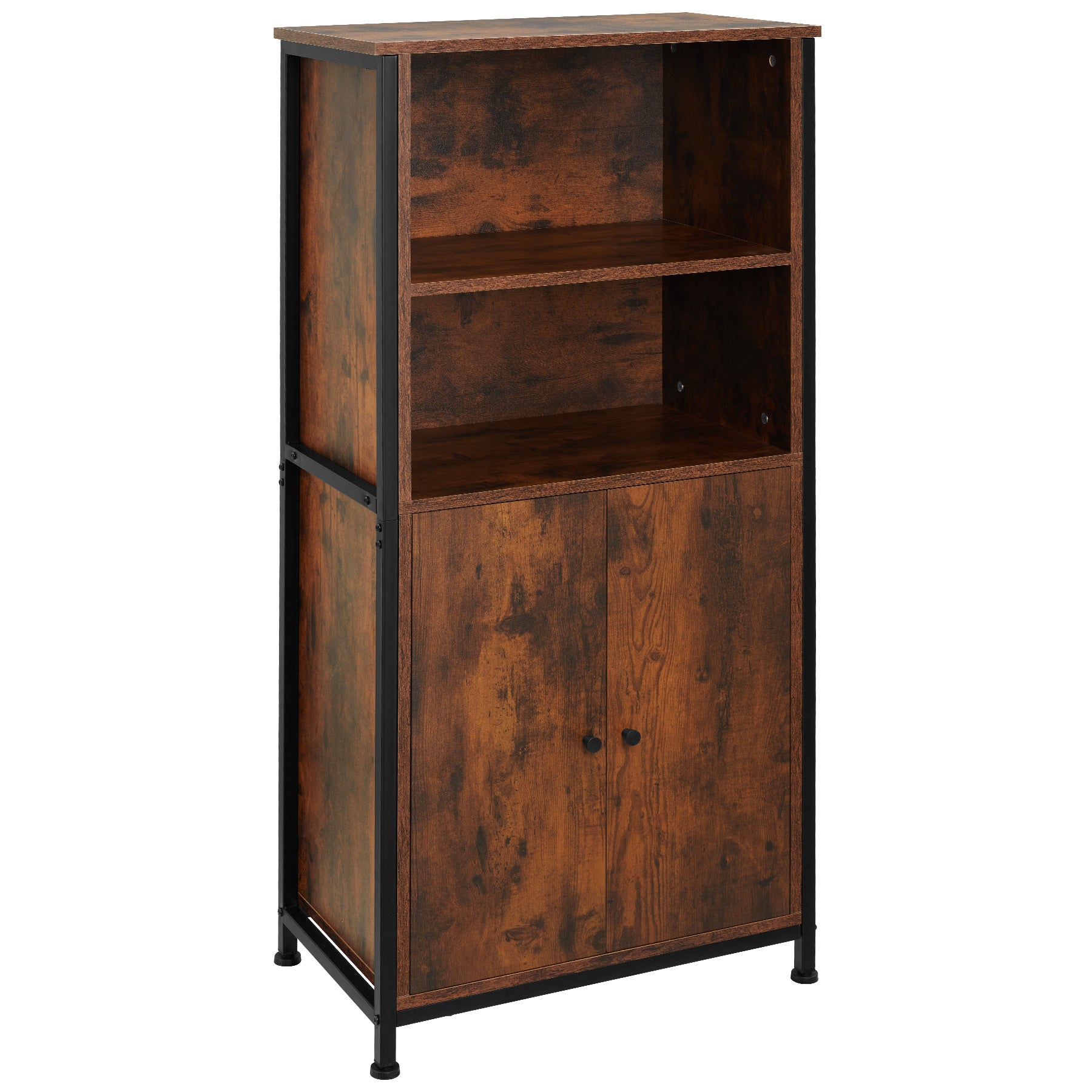 Libreria Moderna Con 10 Scomparti A Cubo – Bianco, Antiribaltamento, Piedini Antiscivolo, Montaggio Rapido, Capacità Carico 100 Kg
