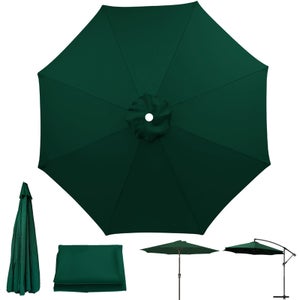 Telo Di Ricambio Per Ombrellone Da Giardino - 3.0m, 8 Stecche, Colore Khaki - Impermeabile E UV