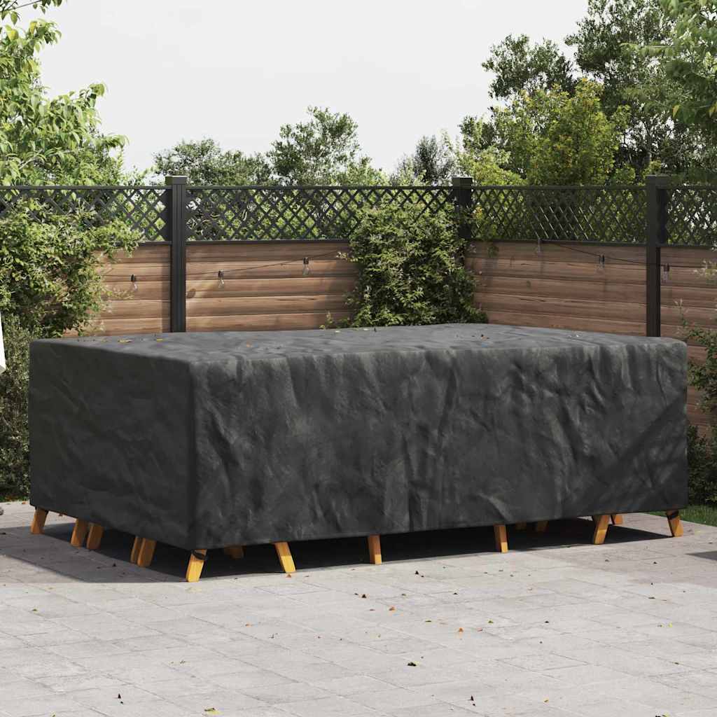 Pokrowiec na meble ogrodowe Czarny 300 x 200 x 90 cm 210D