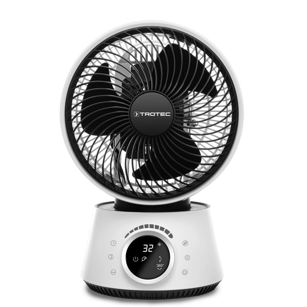 TROTEC Turbo-ventilateur à 360° TVE 100 - 26W - 32 vitesses ...