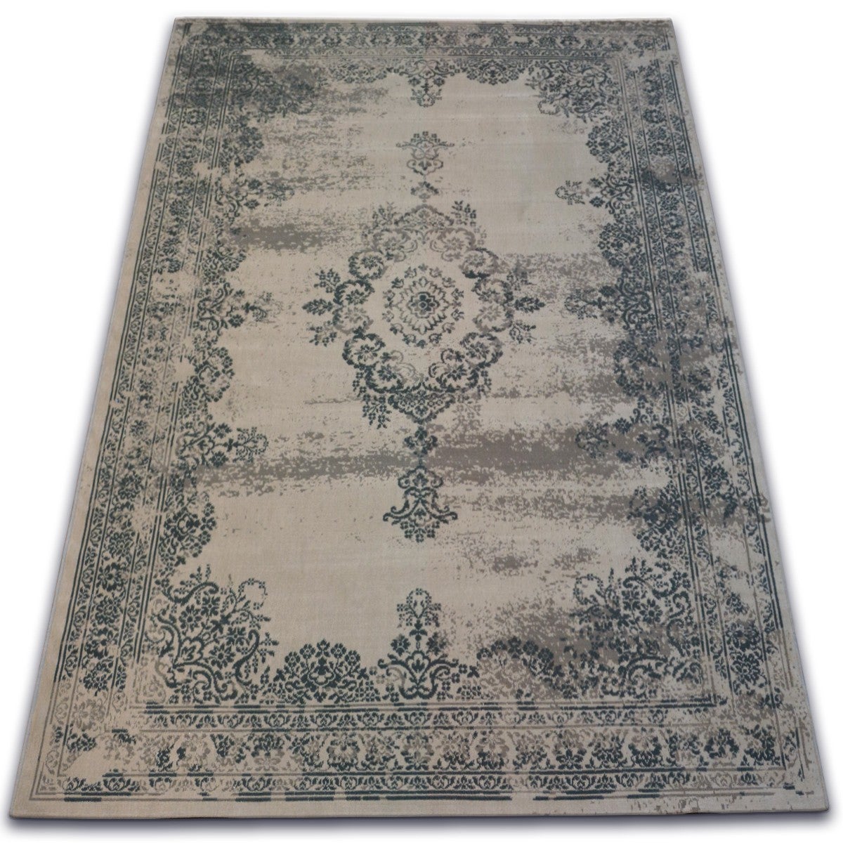 Dywan Vintage Rozeta 22206/085 szary 120x170 cm
