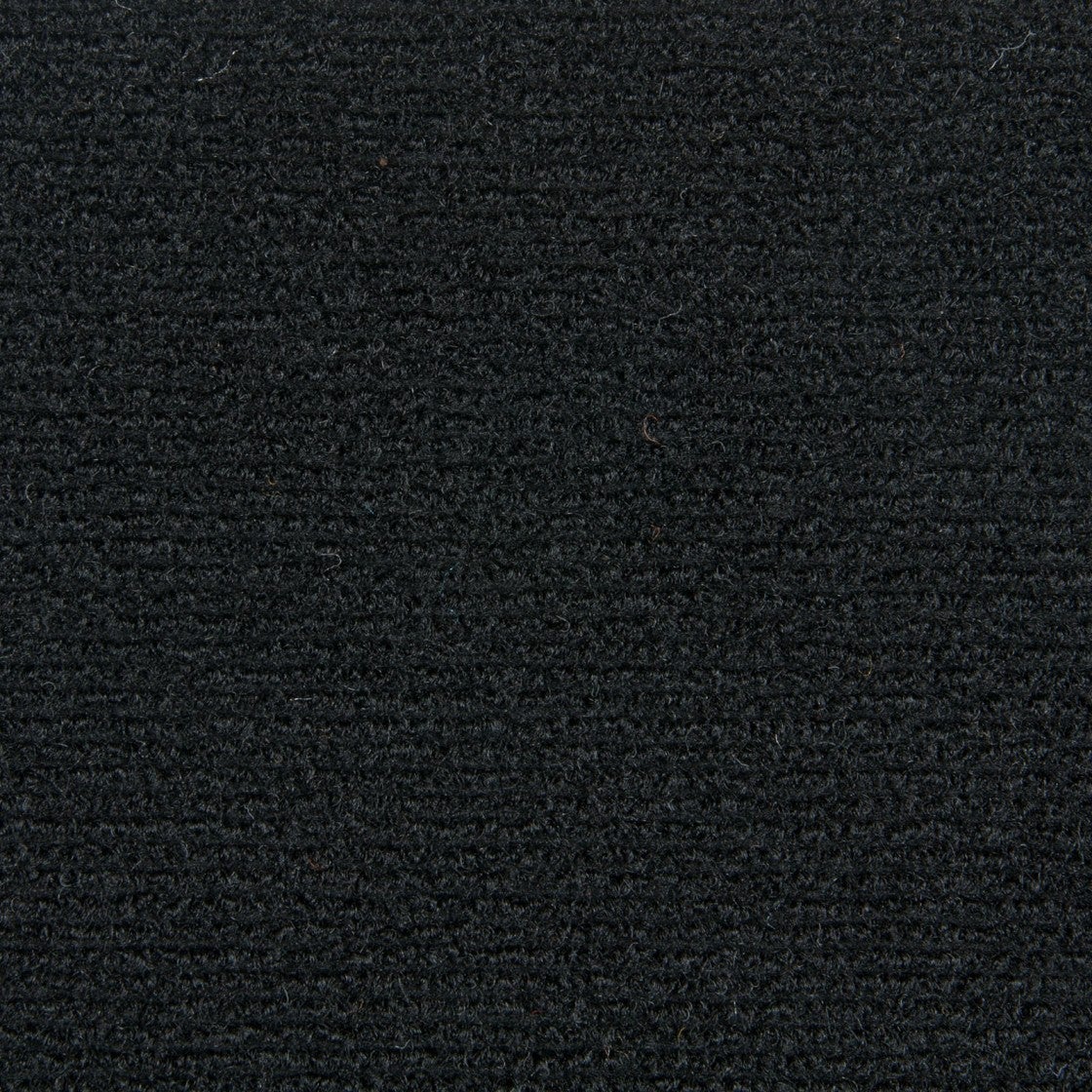 Dalles de moquette plombantes noires, Dalle de moquette modulaire en velours côtelé, Moquette en dalles sans colle pour bureau professionnel - 2