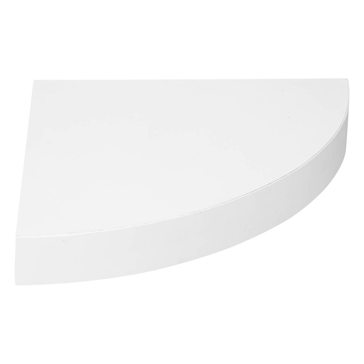 Scaffale Angolare Fixy Bianco 25x25cm - Mensola Galleggiante Per Parete, Carico Max 3kg - Foto 7