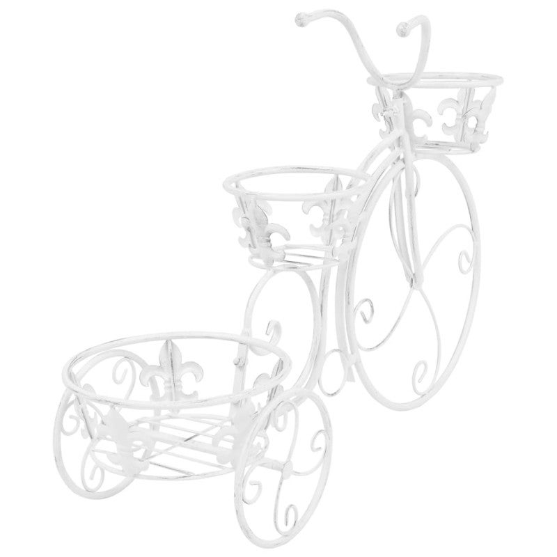 Support de plantes sous forme de vélo Style vintage Métal - 4