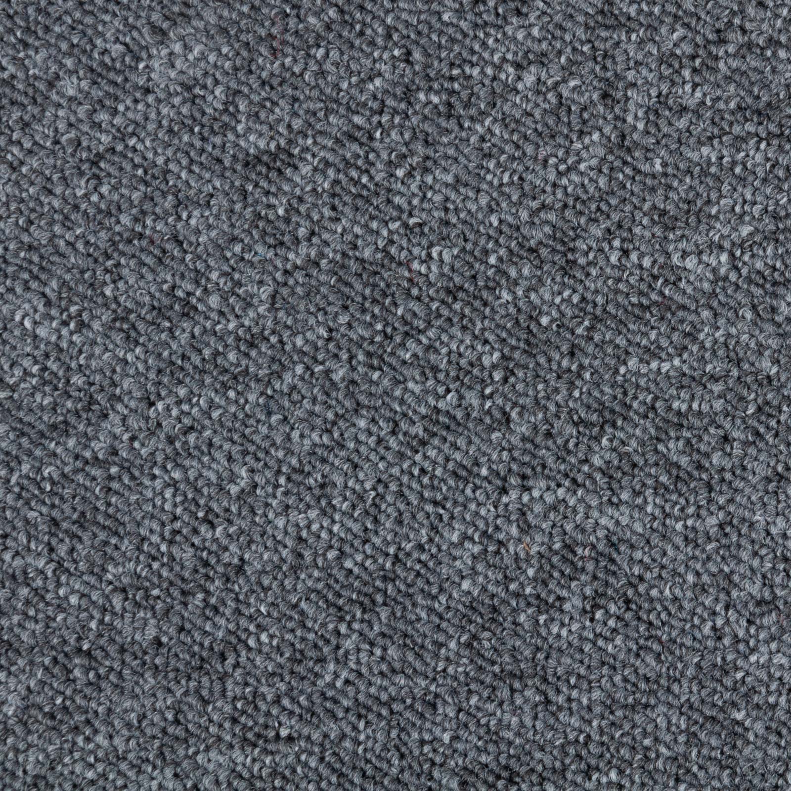 Carré de moquette autoplombante gris foncé, moquette bouclée 50X50 pour salle de jeux, couloir & plus, dalle de moquette sans colle - 3
