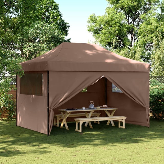 Tenda da festa pieghevole pop-up con 4 pareti laterali