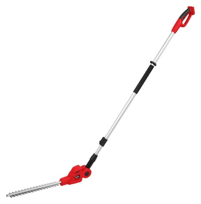 Foarfeca pentru tuns gard viu cu tija telescopica pe acumulator Energizer, 20V, 23mm distanta intre dinti, lama 36cm, 1200rpm, maner telescopic
