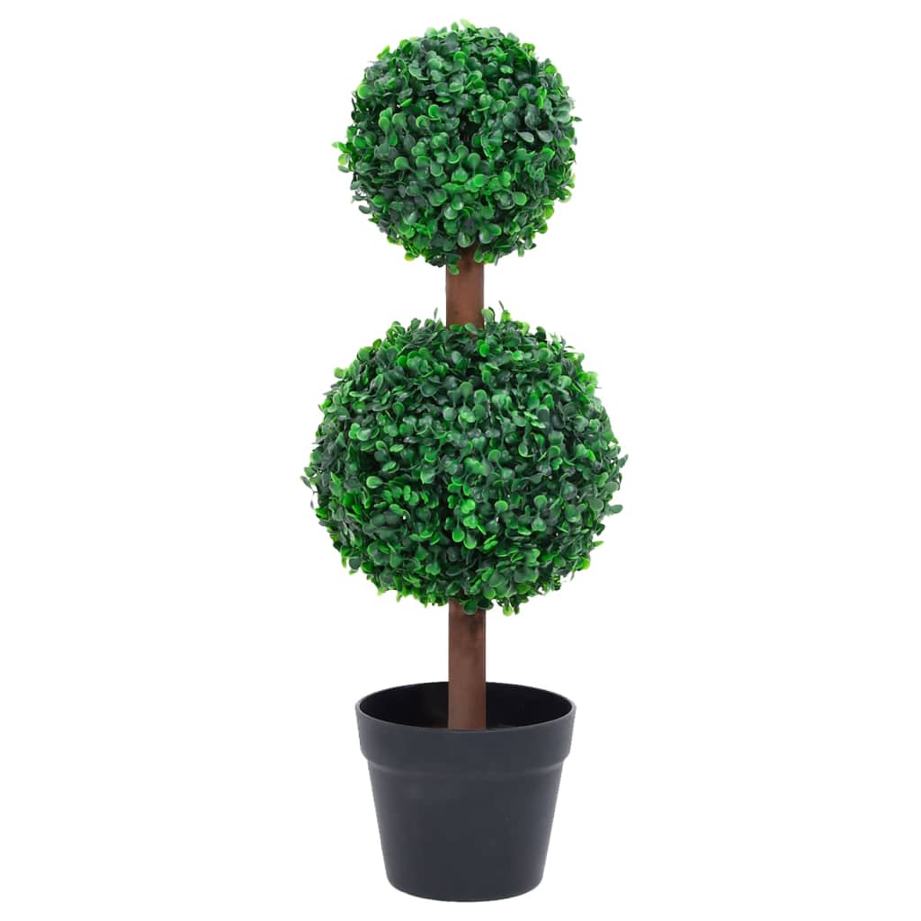 vidaXL Albero di drago artificiale con vaso 100 cm verde