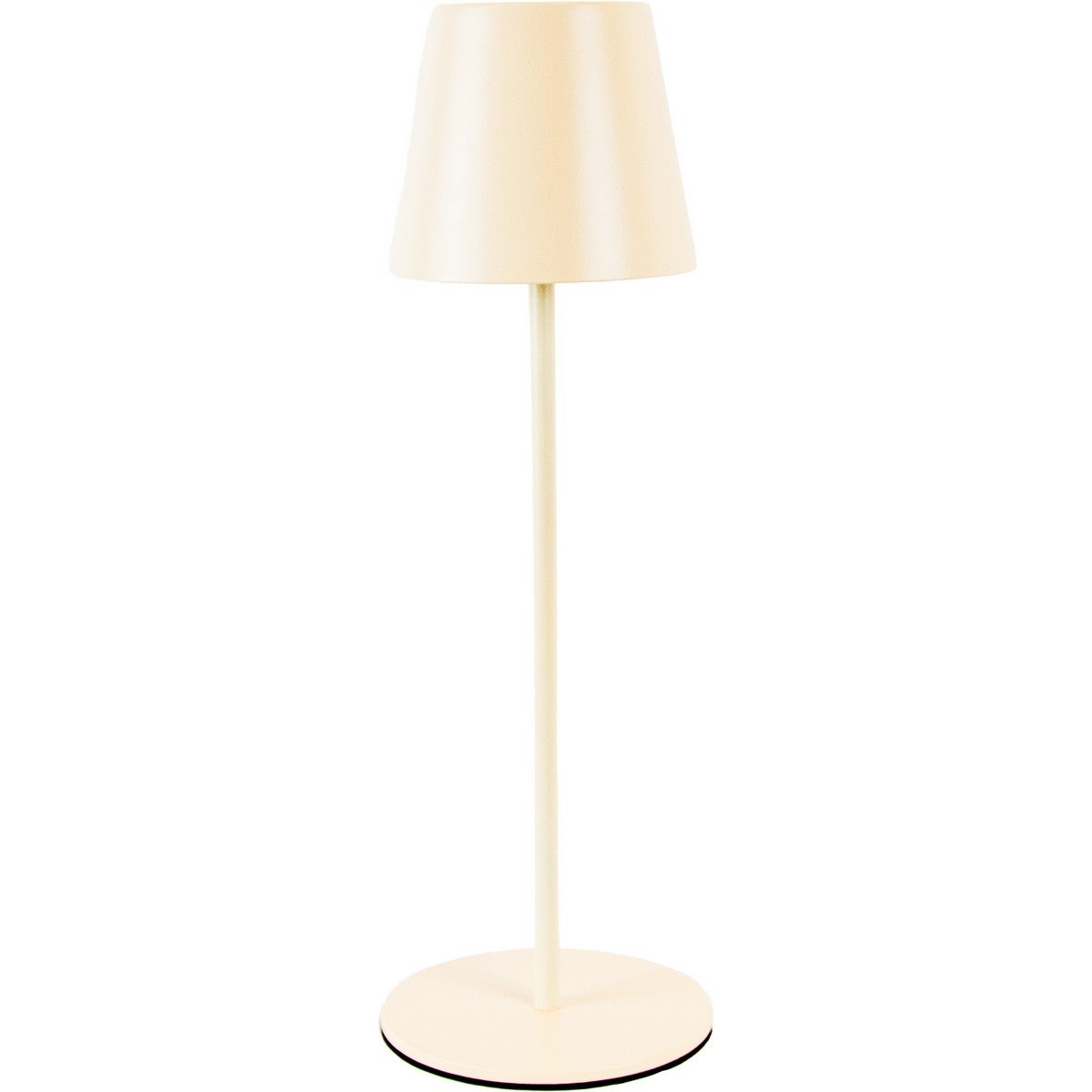 Akumulatorowa Lampa Stołowa Agata, Metal, Kość Słoniowa, Majestic