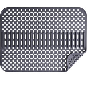Tapis D'évier En Silicone Yallmie - 43x32x1.1 Cm, Antidérapant, Résistant à La Chaleur, Lavable Au Lave-vaisselle