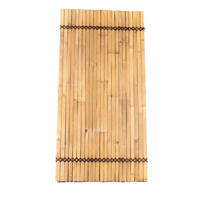 Panneau de clôture en lattes de bambou 90 x 180 cm.