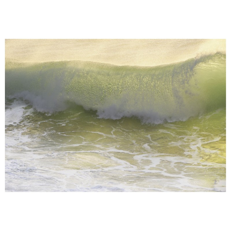 Tableau toile en kit MER DE JADE 180 x 130 cm - Toile textile sans PVC, Made in France par Scenolia - 2